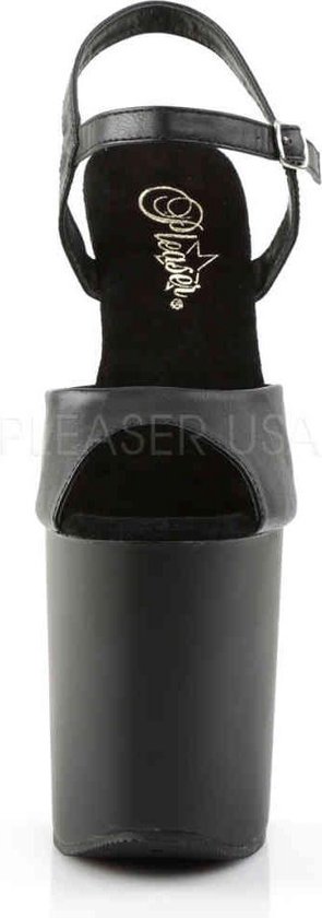 Pleaser Sandale avec bride à la cheville -40 Chaussures- FLAMINGO-809 US 10 Noir