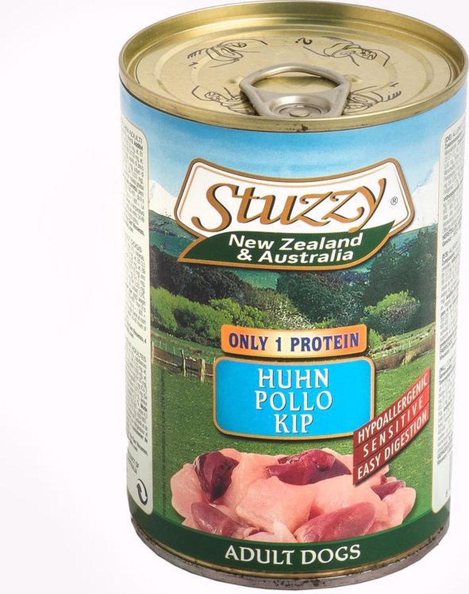 Stuzzy Adult Hondenvoer - Kip - 24 St à 400 gr