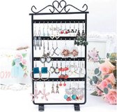 Oorbellenrekje / Sieradenrekje - Juwelen Sieraden / Oorbellen / Ketting Organizer Display Houder - Zwart