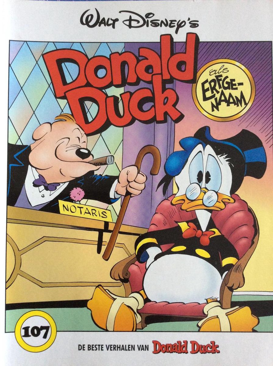 Donald Duck deel 107 als Erfgenaam