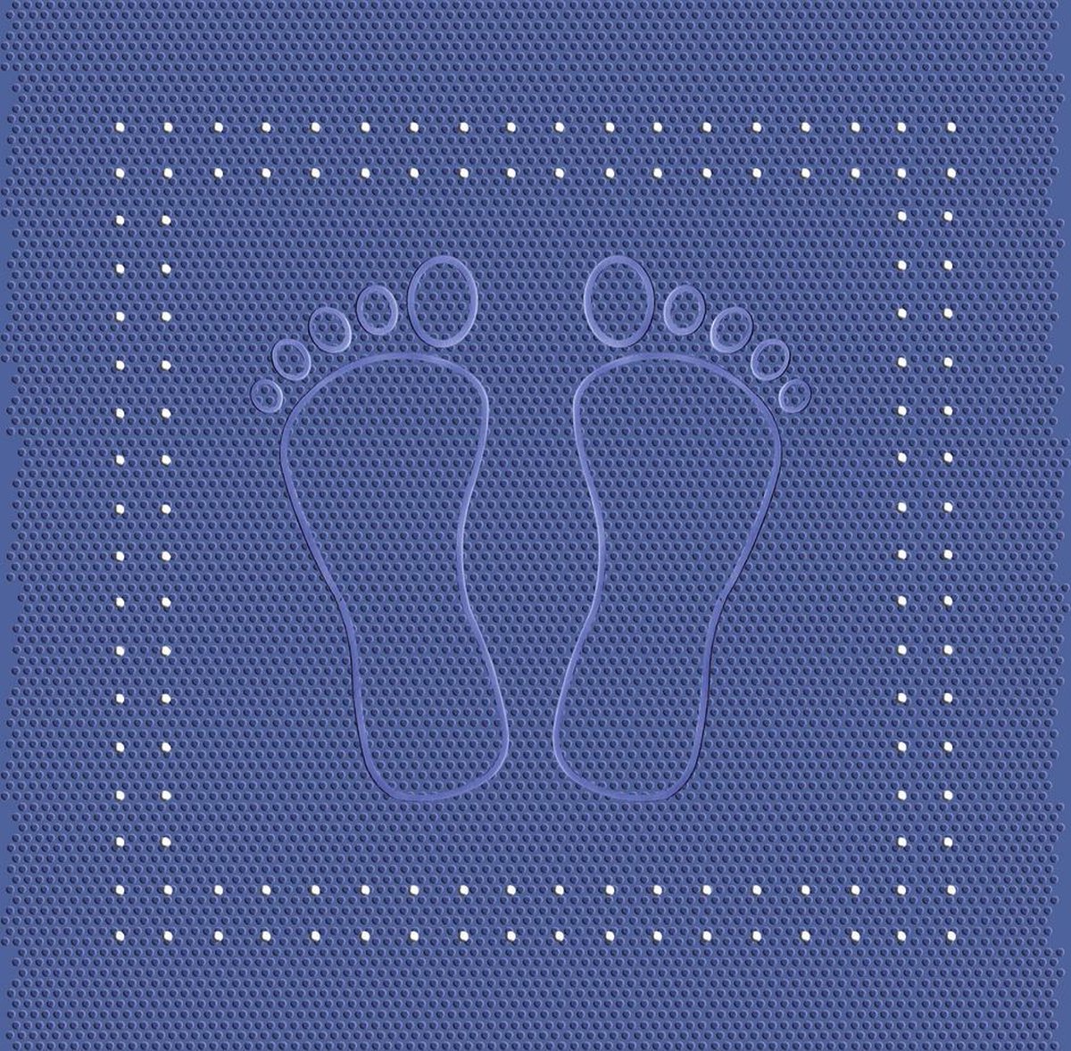 Kleine Wolke - Badinleg Foot blauw 36x72cm