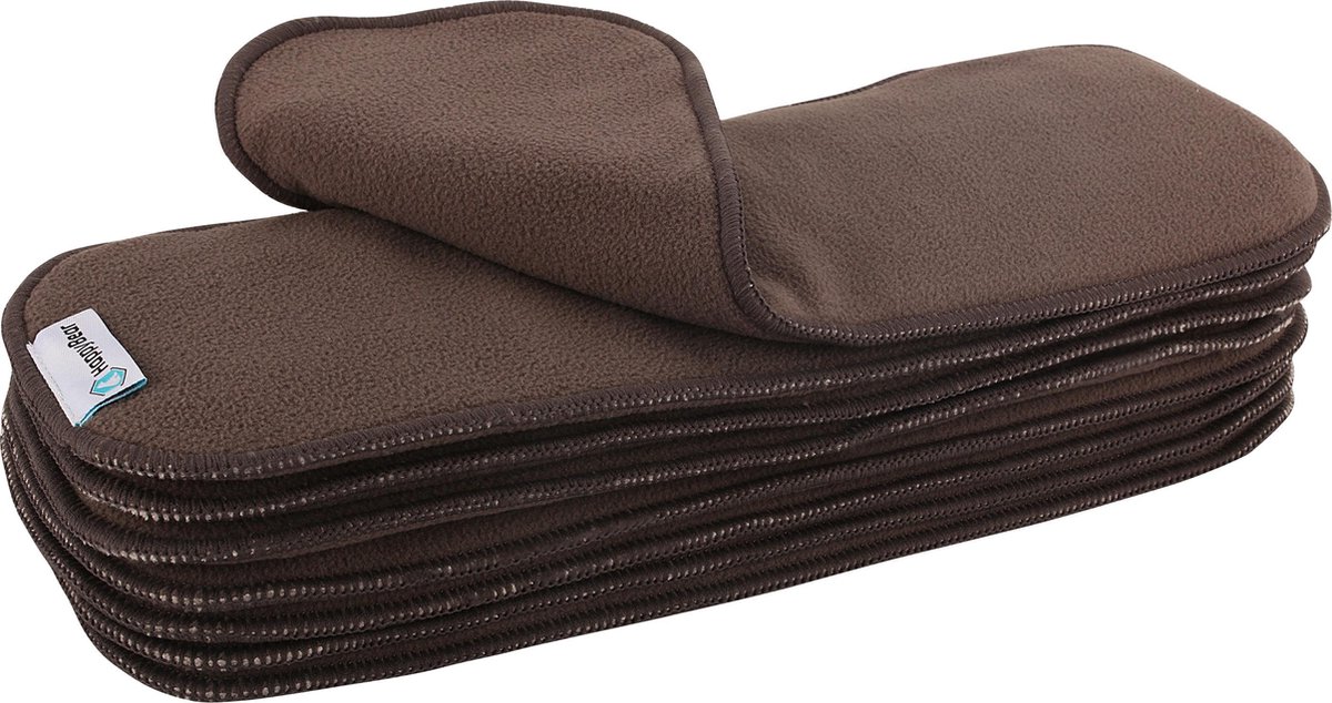 Bamboo charcoal booster | HappyBear | inlegger | pocketluier (5 stuks