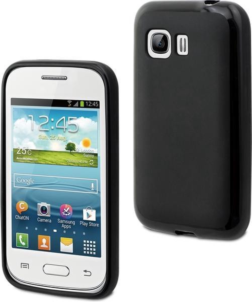 muvit Samsung Galaxy Young 2 Minigel Case Matte Black
