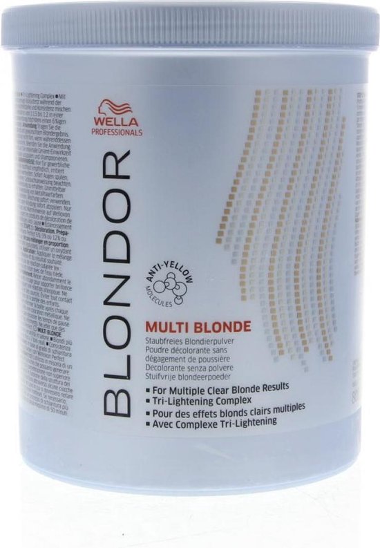 Wella blondor multi blonde powder lightener deals
