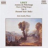 Liszt: Annees de Pelerinage Vol 2, Italy / Jando