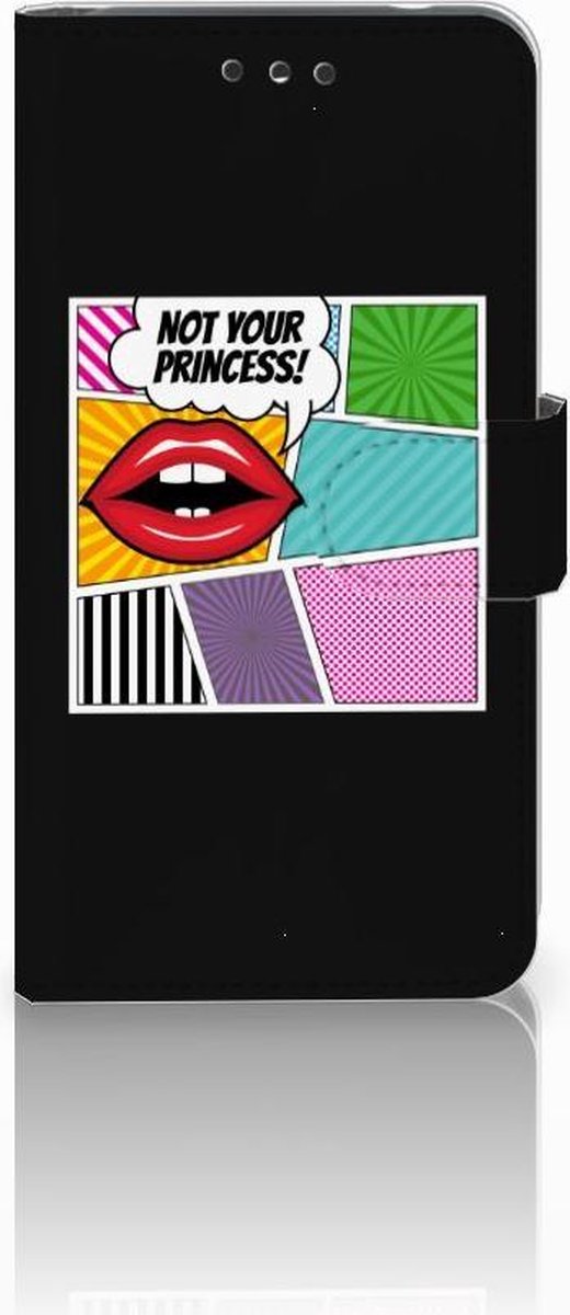 Nokia 2 Wallet Case met Pasjes Popart Princess