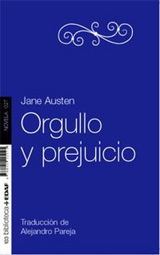 Orgullo y prejuicio - cover