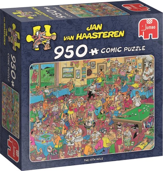 Jan van Haasteren The 19th Hole 950 pcs Legpuzzel 950 stuk(s) Stripfiguren