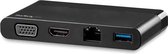 StarTech.com USB-C multiport 4-in-1 adapter met HDMI en VGA 1x USB-A