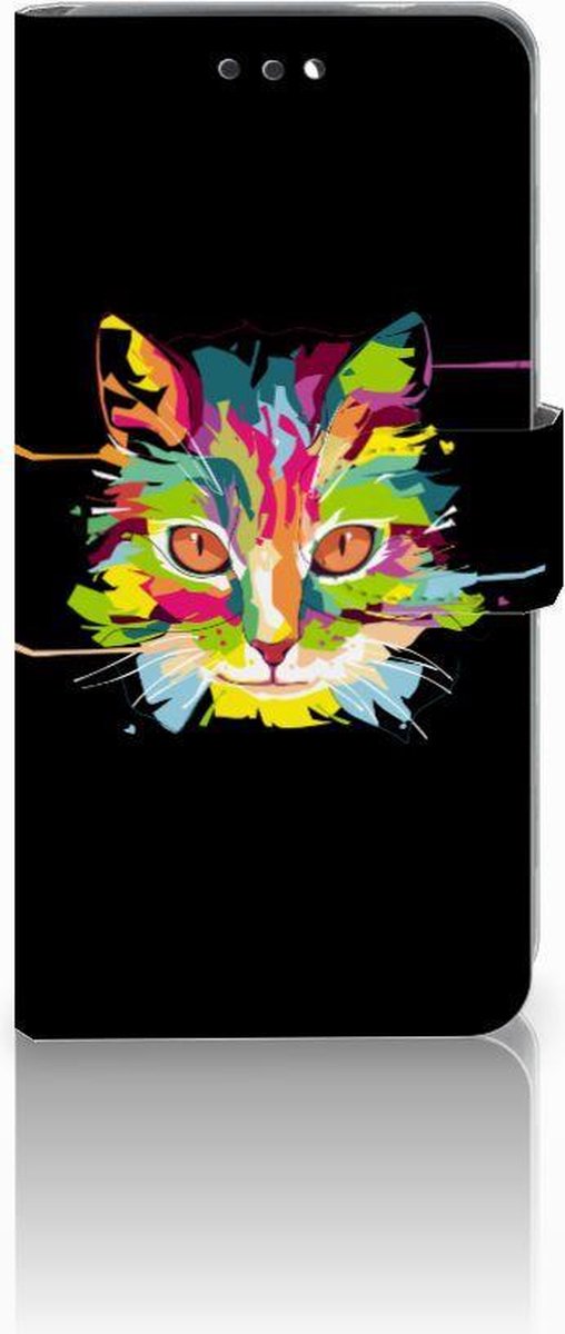 Nokia 3.1 (2018) Leuk Hoesje Cat Color