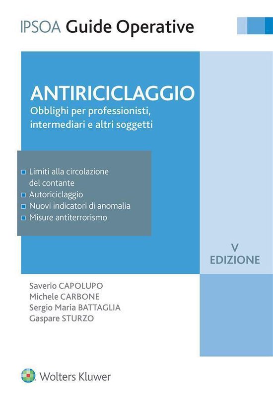 Antiriciclaggio - cover