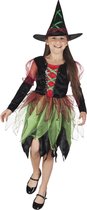 Kostuum Fairy Heks - 7-9 Jaar - Carnavalskleding