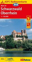 ADFC-Radtourenkarte 24 Schwarzwald / Oberrhein 1 : 150 000
