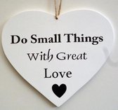 Do small things wit