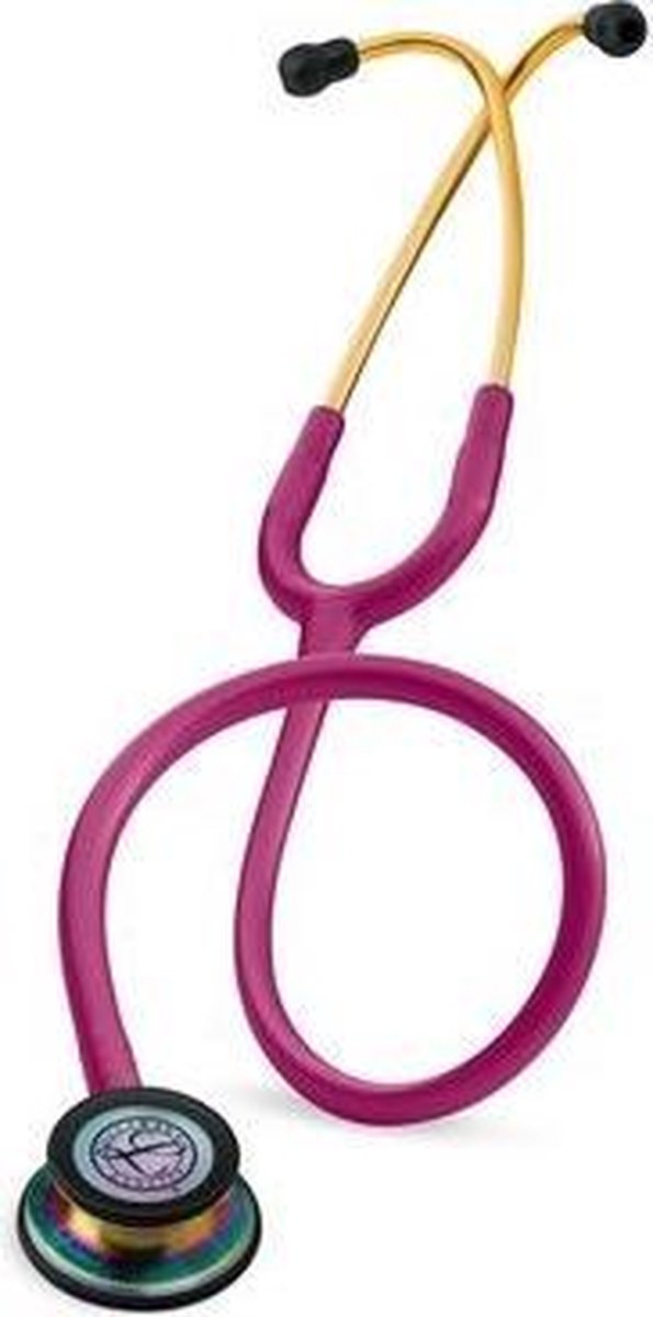 Goedkoopste Littmann Classic 3 Stethoscoop Framboos Rainbow