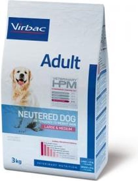 Veterinary HPM - Adult Large & Medium - Neutered Dog - 12 kg