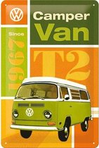 Plaque murale VW Camper Van (Retro)