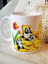PANG Creatief Ontwerp Mok Kaas Panda
