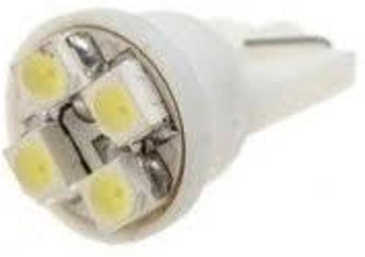 T10 168 194 4-SMD Witte LED