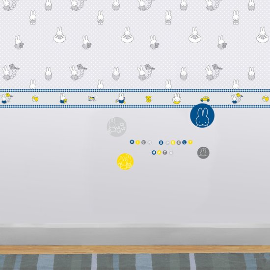 Nijntje Muurstickers Alfabet – 30x31 cm