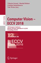 Lecture Notes in Computer Science 11216 - Computer Vision – ECCV 2018