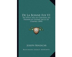 de La Bonne Foi V1
