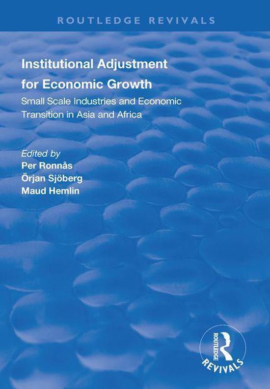 Routledge Revivals - Institutional Adjustment for Economic G ... - cover