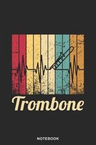 Trombone Instrument Art Graphic Notebook