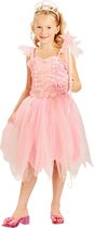LUCIDA - Roze feeën kostuum voor meisjes - L 128/140 (10-12 jaar)