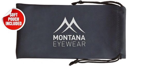 Montana MP49 - Zonnebril - ronde vorm - mat zwart van Montana. — afbeelding 3