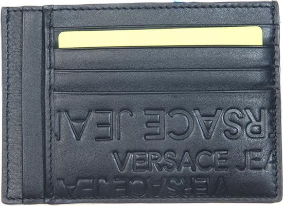 Versace Jeans - Linea A Dis. 6 - portefeuille de cartes de crédit pour  homme - noir | bol