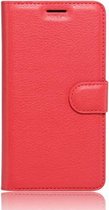 Book Case - Geschikt voor Samsung Galaxy A5 (2017) Hoesje - Rood