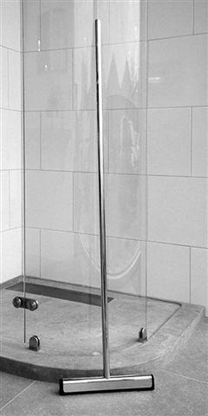 Vloerwisser RVS glans / Trekker voor de douche | bol