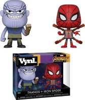 VYNL 4" 2-Pack: Marvel: Avengers Infinity War: Thanos & Iron Spider -Actiefiguur