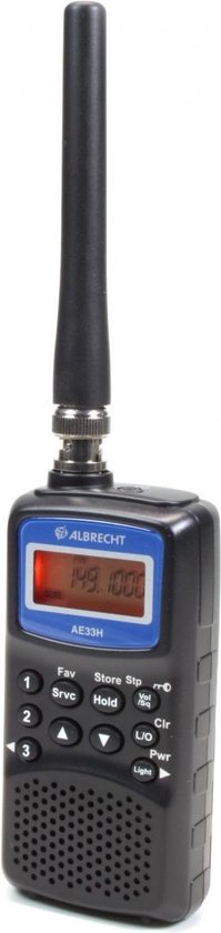 Scanner de bande d' Air Albrecht AE-33H avec radio FM