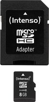 Intenso 8GB Micro SDHC 8GB Micro SDHC Class 10 flashgeheugen
