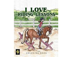 I Love Riding Lessons Coloring Book