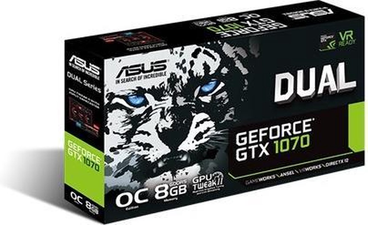 ASUS NVIDIA GeForce GTX1070搭載ビデオカード オーバークロック メモリ8GB DUAL-GTX1070-O8G 51ZOK7WA+zL.jpg