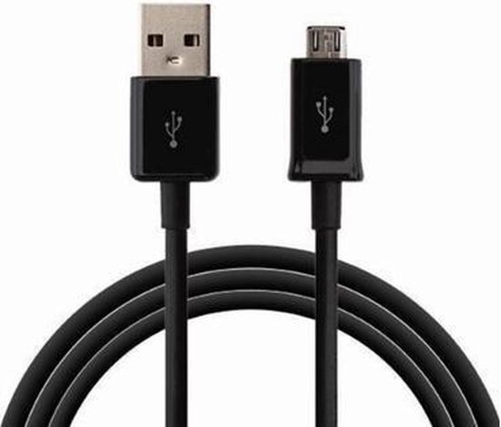Micro USB kabel 1,5 meter - Zwart | bol.com