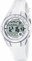 Calypso K5571/1 digitaal horloge 100 meter wit/ grijs