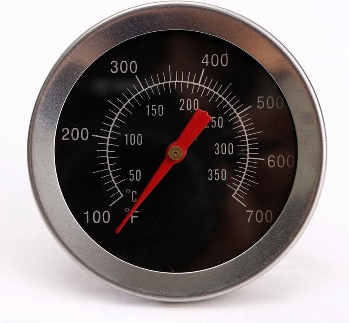 RVS BBQ grill Thermometer Deksel thermometer Inbouw | bol.com