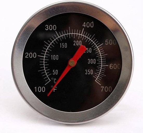 Verzadigen Ik was mijn kleren Tonen RVS BBQ grill Thermometer Deksel thermometer Inbouw | bol.com