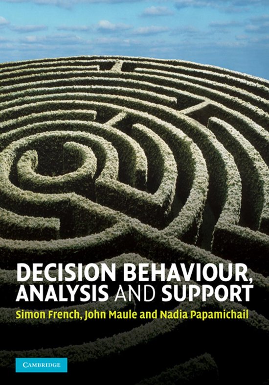 Decision Behaviour, Analysis and Support - cover