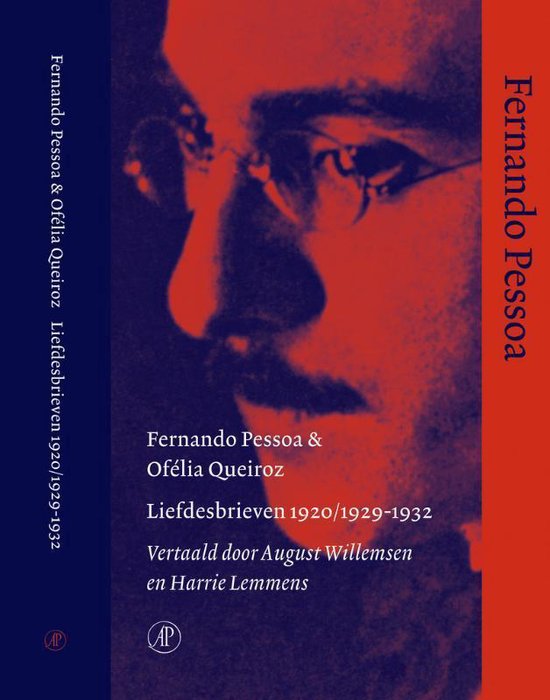 Cover van het boek 'Liefdesbrieven 1920/1929-1932' van O. Queiroz en Fernando Pessoa