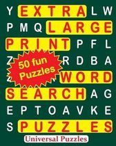 EXTRA LARGE Print WORD SEARCH Puzzles