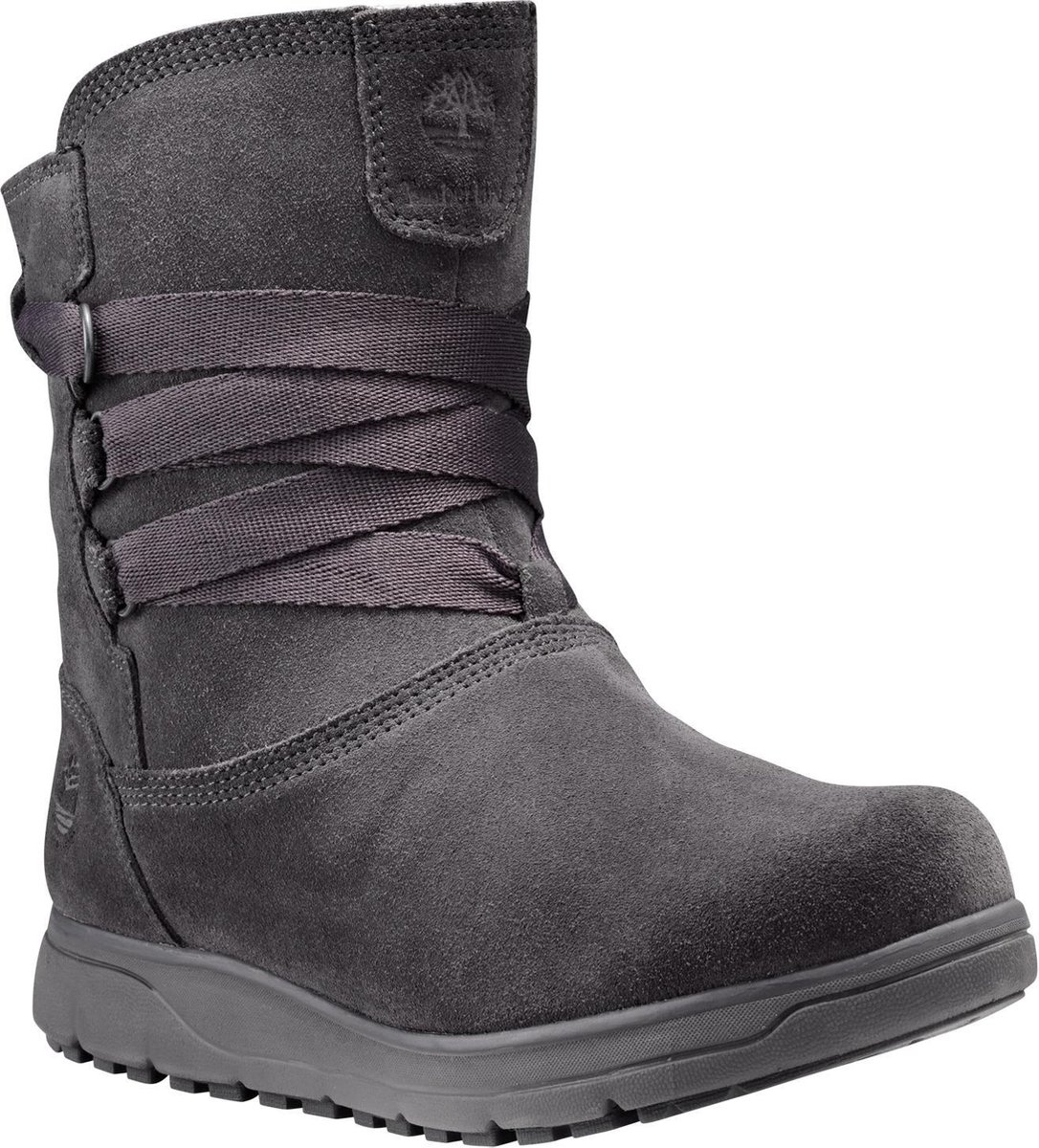 timberland leighland pull on wp trapper tan silk suede