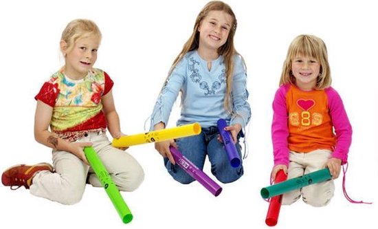 Boomwhackers Basic School Set SET04 incl. Bag - Hand percussie voor kinderen