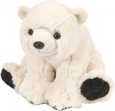 Pluche knuffel ijsbeer 20 cm