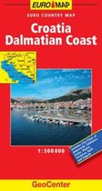 Croatia and Dalmatian Coast GeoCenter Map