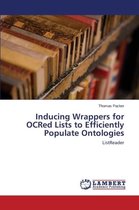 Inducing Wrappers for OCRed Lists to Efficiently Populate Ontologies